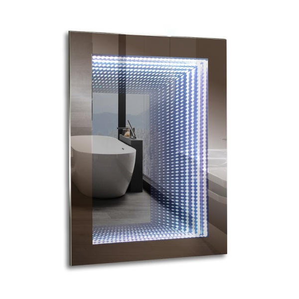 Зеркало AZARIO Галактика 690*920 LED подсветка, выключатель-датчик на движение Зеркало AZARIO Галактика 690*920 LED подсветка, выключатель-датчик на движение