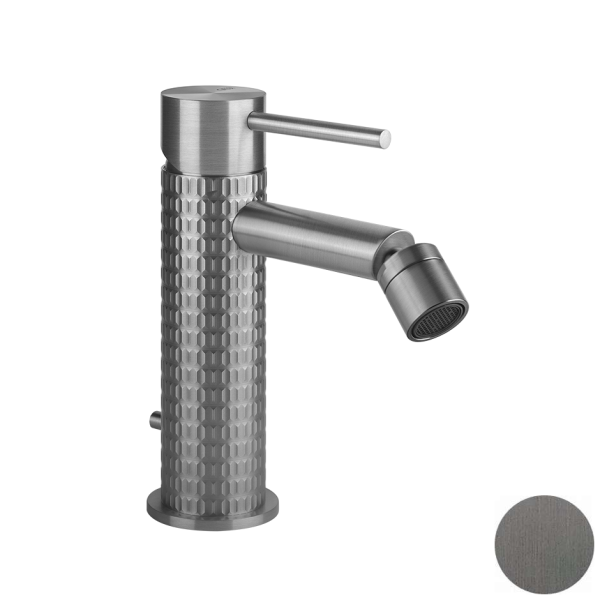 Gessi MECCANICA Смеситель для биде на одно отверстие, 239- Steel Brus hed Gessi MECCANICA Смеситель для биде на одно отверстие, 239- Steel Brus hed