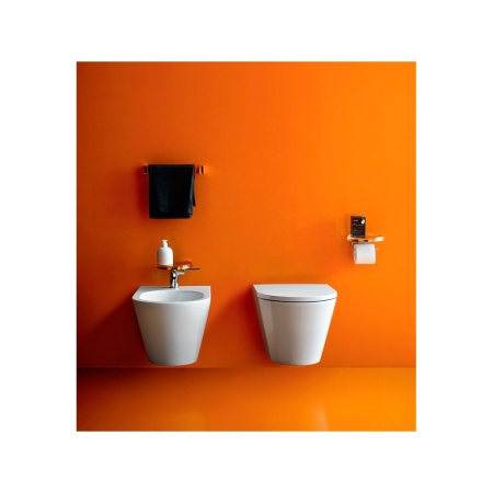 KARTELL Крышка/сиденье съемное микр-т /44,3х37,6х0,3/ (бел) в Сочи и Адлере