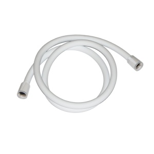 Шланг для душа, белый матовый, силиконовый, 1,2м, Optima Home, IDDIS, OPH12WLi19