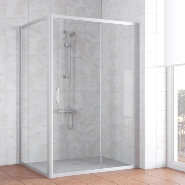 Душевой уголок Vegas Glass ZP+ZPV 130*100 07 01 профиль матовый хром, стекло прозрачное Душевой уголок Vegas Glass ZP+ZPV 130*100 07 01 профиль матовый хром, стекло прозрачное