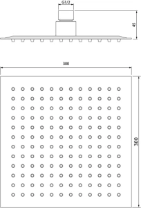Верхний душ IDDIS в Сочи и Адлере