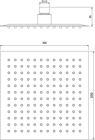 Верхний душ IDDIS в Сочи и Адлере