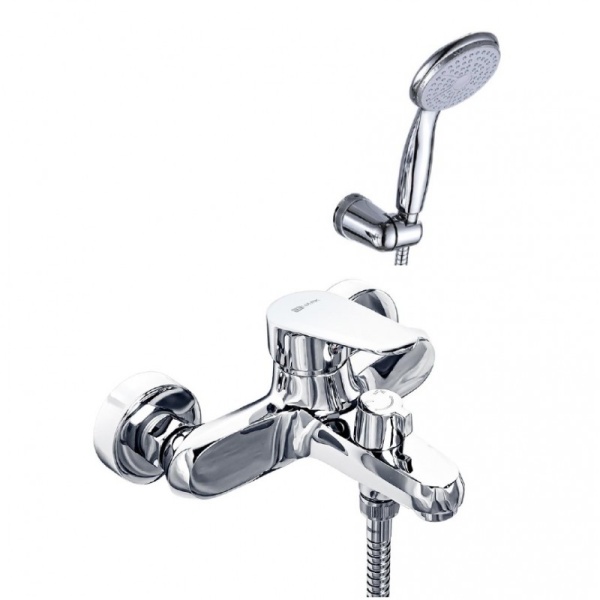 Смеситель Lemark Point LM0314C для ванны, с коротким изливом, хром Смеситель Lemark Point LM0314C для ванны, с коротким изливом, хром
