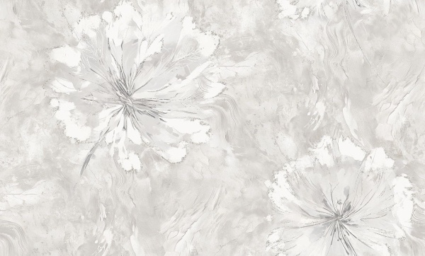 Обои Ateliero Sonya, винил на флизелиновой основе, 1,06 x 10,05 м, цвет светло-серый мотив