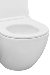 AQUARIUS Крышка - сиденье с микролифтом (soft close) дюропласт (на унитаз Kerald AQUARIUS) в Сочи и Адлере