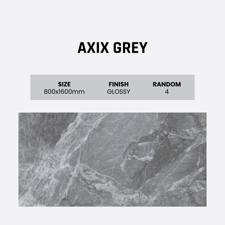 Керамогранит Axix Grey Glossy 80*160 в Сочи и Адлере