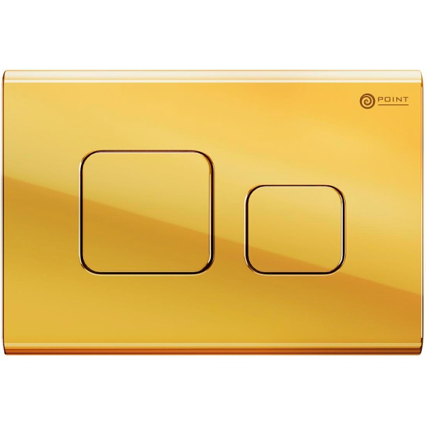 Клавиша смыва Point Афина PN44041G для инсталляции, золото Клавиша смыва Point Афина PN44041G для инсталляции, золото