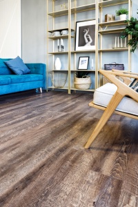 LVT Кварц-виниловая напольная плитка 43кл. микро ДУБ МИНДАЛЬ