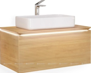 Тумба Karat 100, подвесная Бук светлый