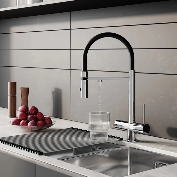 Смеситель для кухни с фильтром и гибким изливом, хром, Ace, IDDIS, ACESBFFi05 в Сочи и Адлере Смеситель для кухни с фильтром и гибким изливом, хром, Ace, IDDIS, ACESBFFi05 в Сочи и Адлере