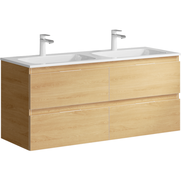 ACCENT 120 Тумба с умывальником Malaga 1200, цвет дуб золотой, ACC0112DZ, 1220*560*450 ACCENT 120 Тумба с умывальником Malaga 1200, цвет дуб золотой, ACC0112DZ, 1220*560*450