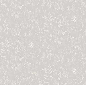 Обои Victoria Stenova Lavanda, винил на флизелиновой основе, 1,06*10,05м, тёплый серый мотив