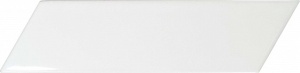 Плитка настенная CHEVRON WALL WHITE MATT LEFT 18,6x5,2