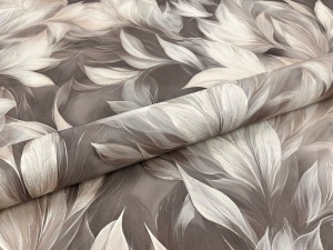 Обои Эрисман Benefit Mirabelle, винил на флизелиновой основе, 1.06*10.05 м, Тёмно-бежевый мотив в Сочи и Адлере