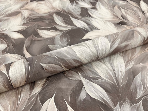 Обои Эрисман Benefit Mirabelle, винил на флизелиновой основе, 1.06*10.05 м, Тёмно-бежевый мотив в Сочи и Адлере