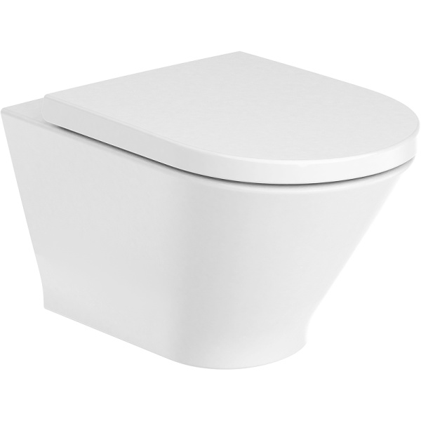 GAP ROUND Унитаз подвесной, безободковый, скрыт.монтаж, уст.компл., 540 мм  GAP ROUND Унитаз подвесной, безободковый, скрыт.монтаж, уст.компл., 540 мм