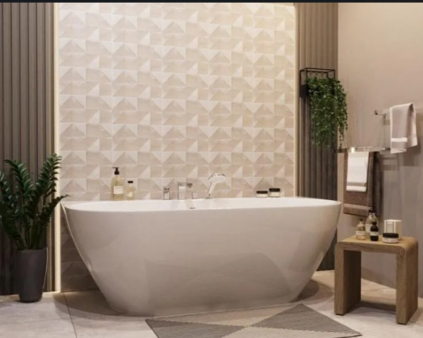 Ванна "Miami silk" пристенная 1700х855 в Сочи и Адлере