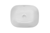 Раковина Kerald 490*395*150 мм накладная, белый  в Сочи и Адлере