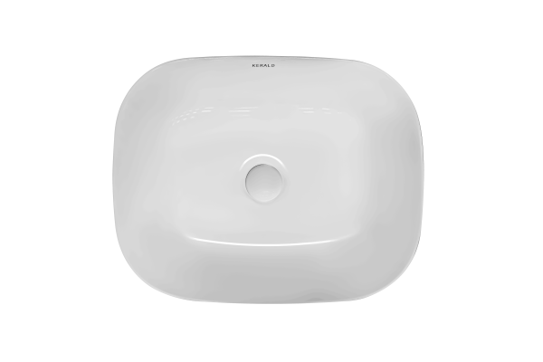 Раковина Kerald 490*395*150 мм накладная, белый  в Сочи и Адлере Раковина Kerald 490*395*150 мм накладная, белый  в Сочи и Адлере