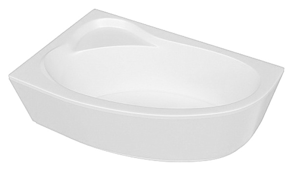 Ванна акриловая AZARIO LAURA асимметричная 170*110 см левая (AV.0052170) в Сочи и Адлере