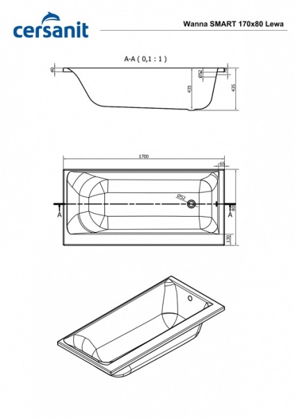 SMART 170*80 ванна (Левая), с ножками белый, Сорт 1, белый в Сочи и Адлере SMART 170*80 ванна (Левая), с ножками белый, Сорт 1, белый в Сочи и Адлере