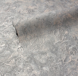 Обои Victoria Stenova Leonardo винил на флизелиновой основе, 1.06*10.05 м, золотисто-графитовый однотон  в Сочи и Адлере