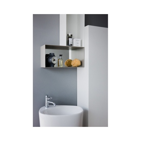 PALOMBA Свободностоящая раковина 52,5*43,5 см с отв. для смесителя, с креплением к стене в Сочи и Адлере