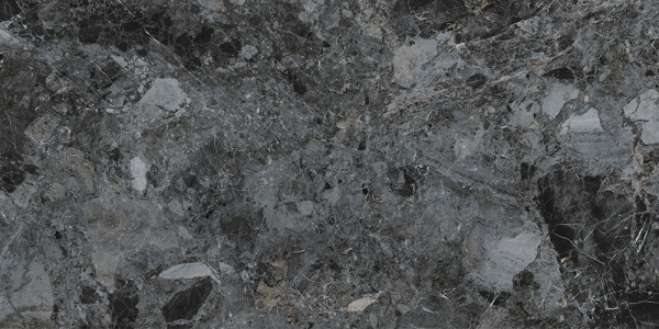 Керамогранит K948087LPR01VTER MarbleS Бреча Черный Лаппато R9 60*120 в Сочи и Адлере