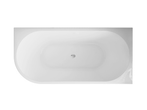 BORA R Ванна акриловая пристенная 1700*800*580, правая, белый в Сочи и Адлере BORA R Ванна акриловая пристенная 1700*800*580, правая, белый в Сочи и Адлере