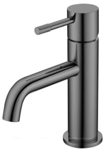 Смеситель для умывальника, Uno. Shine Gun Metall Смеситель для умывальника, Uno. Shine Gun Metall