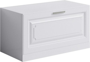 ИМПЕРИЯ 80 Дополнительная тумба с одним выдвижным ящиком в белом цвете (Ш80хВ44,5хГ40) ИМПЕРИЯ 80 Дополнительная тумба с одним выдвижным ящиком в белом цвете (Ш80хВ44,5хГ40)