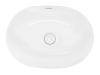 Раковина Kerald 485*350*130 мм накладная, белый  в Сочи и Адлере