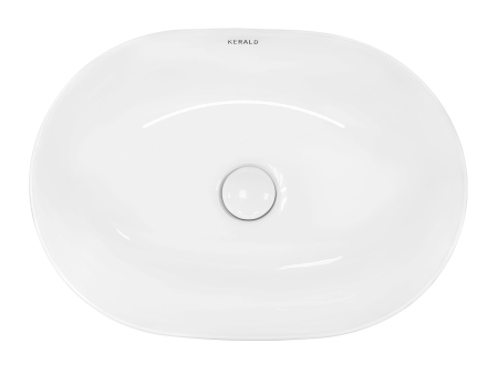 Раковина Kerald 485*350*130 мм накладная, белый  в Сочи и Адлере