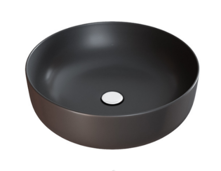 SHELL-0218 Black Matt Раковина накладная 420*420*135