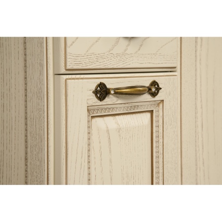 ЖЕРОНА шкаф-колонна белое золото левый в Сочи и Адлере