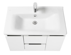 Рене Тумба-умывальник 80 белый/грецкий орех  (раковина приобретается отдельно Fest 80) (Раковина Миранда 80) в Сочи и Адлере Рене Тумба-умывальник 80 белый/грецкий орех  (раковина приобретается отдельно Fest 80) (Раковина Миранда 80) в Сочи и Адлере