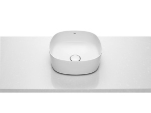 Раковина INSPIRA SOFT 370*370*140 мм накладная, скругленная Раковина INSPIRA SOFT 370*370*140 мм накладная, скругленная