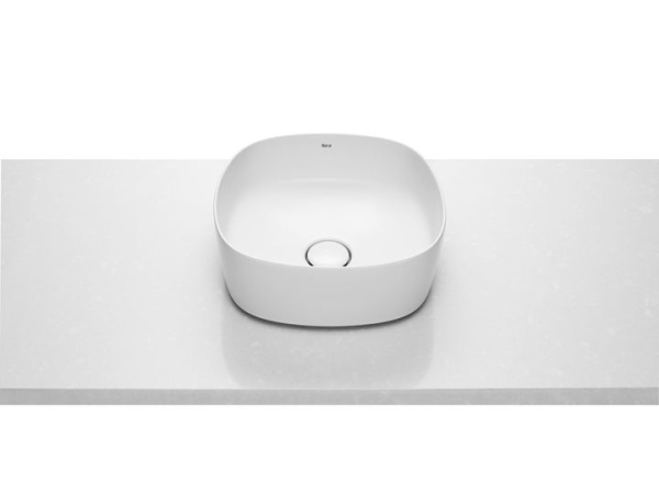 Раковина INSPIRA SOFT 370*370*140 мм накладная, скругленная