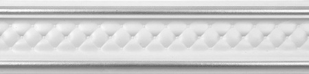 Бордюр настенный Delacora Moncada White White Verona 25x6