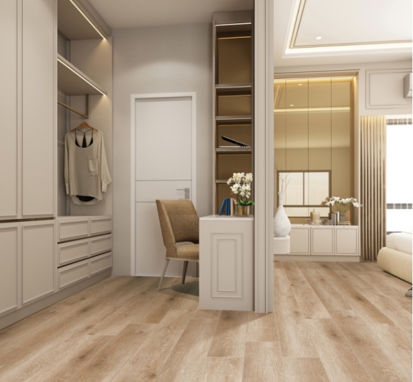 Виниловая SPC плитка 33/42кл NANO Дуб Бремен (1200х180х3,5мм) уп.2,160м2/10шт