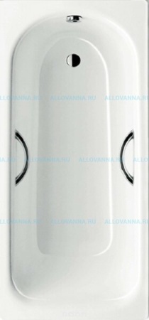 Ванна SANIFORM PLUS STAR Mod.337, 180*80  alpine white, ножки для ванны,ручки, комлект шумоизоляции