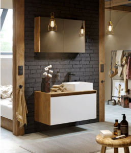 MOBI 100 Корпус тумбы под умывальник подвесной ДУБ БАЛТИЙСКИЙ DB+Фасад ДУБ БАЛТИЙСКИЙ DB MOB0110DB+MOB0710DB в Сочи и Адлере MOBI 100 Корпус тумбы под умывальник подвесной ДУБ БАЛТИЙСКИЙ DB+Фасад ДУБ БАЛТИЙСКИЙ DB MOB0110DB+MOB0710DB в Сочи и Адлере