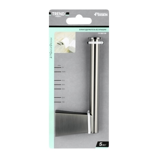 TREND GRAPHITE Бумагодержатель без крышки FX-98010B в Сочи и Адлере
