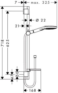 26620000 HG Набор Raindance Select E120 0,65 в Сочи и Адлере 26620000 HG Набор Raindance Select E120 0,65 в Сочи и Адлере