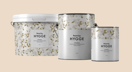 Hygge SilverBloom глубокоматовая водно-дисперсионная интерьерная краска повышеной устойчивости, степень блеска 3%,  база А 2,7 л