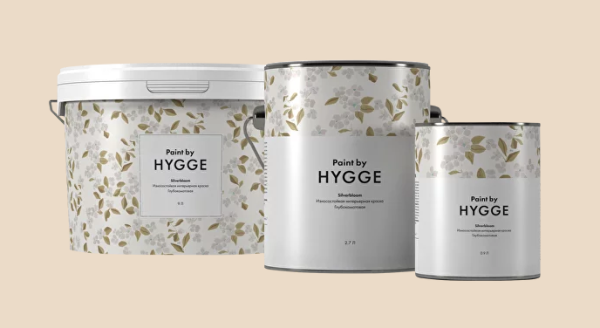 Hygge SilverBloom глубокоматовая водно-дисперсионная интерьерная краска повышеной устойчивости, степень блеска 3%,  база А 0,4 л Hygge SilverBloom глубокоматовая водно-дисперсионная интерьерная краска повышеной устойчивости, степень блеска 3%,  база А 0,4 л