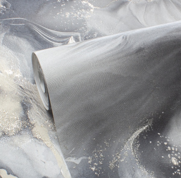 Обои Victoria Stenova Odyssey, Винил горячего тиснения, 1.06*10.05м, Серый мотив в Сочи и Адлере