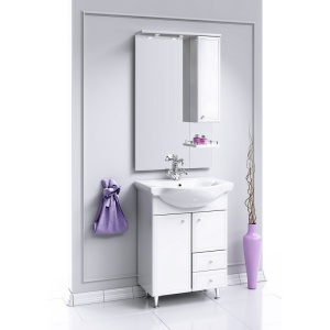 БАРСЕЛОНА-ЛЮКС 65 Тумба на ножках, два ящика и корзина с раковиной СТИЛЬ 65 (Ш66хВ88хГ52,5) в Сочи и Адлере БАРСЕЛОНА-ЛЮКС 65 Тумба на ножках, два ящика и корзина с раковиной СТИЛЬ 65 (Ш66хВ88хГ52,5) в Сочи и Адлере