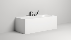 Пристенная ванна с овальной чашей FABIA 1700x750x600, донный клапан "Up&Down" белый, интегрированный слив-перелив слева, S-Sense, глянцевый в Сочи и Адлере Пристенная ванна с овальной чашей FABIA 1700x750x600, донный клапан "Up&Down" белый, интегрированный слив-перелив слева, S-Sense, глянцевый в Сочи и Адлере